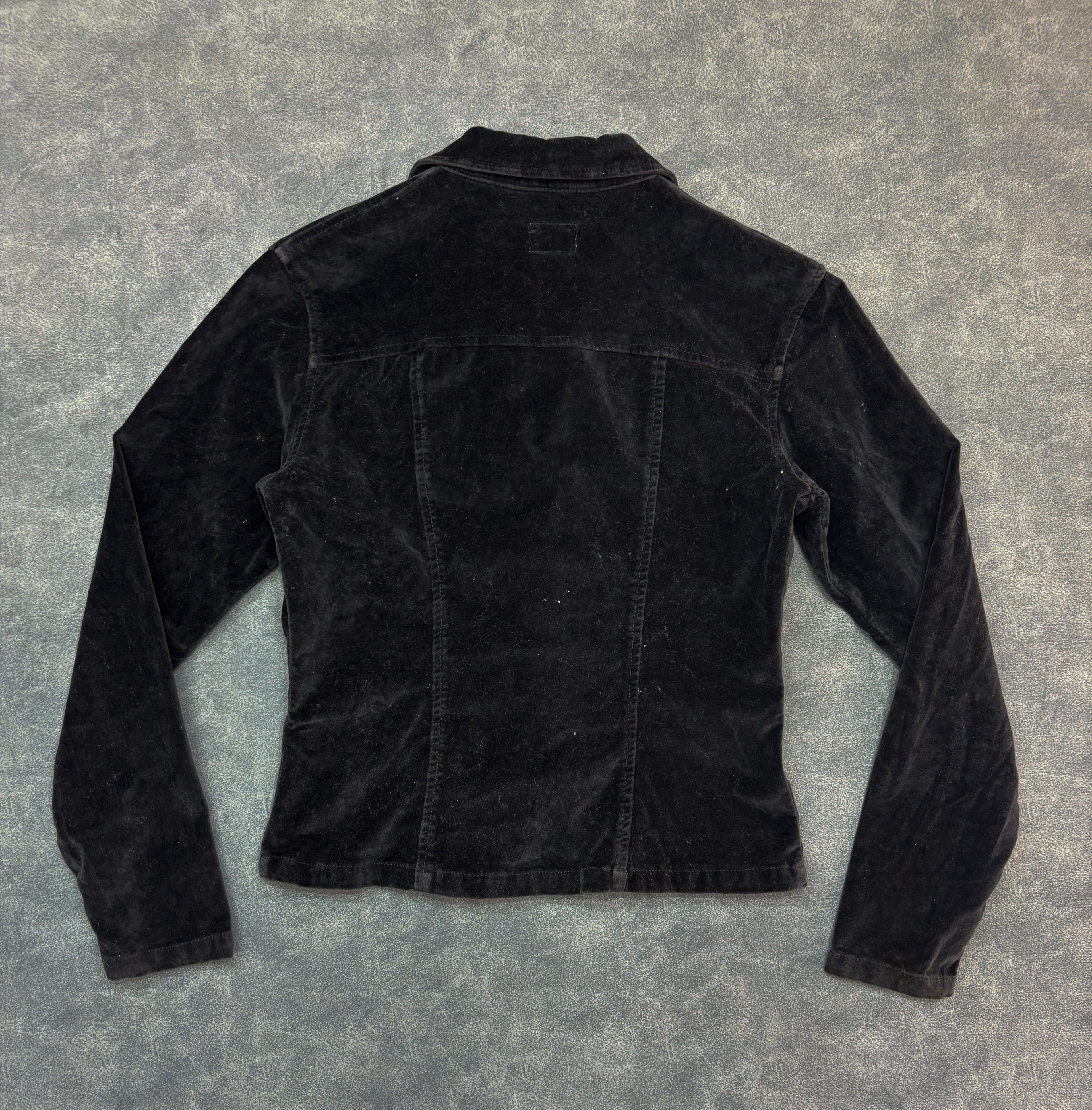 Calvin Klein Jeans Black Velvet Jacket