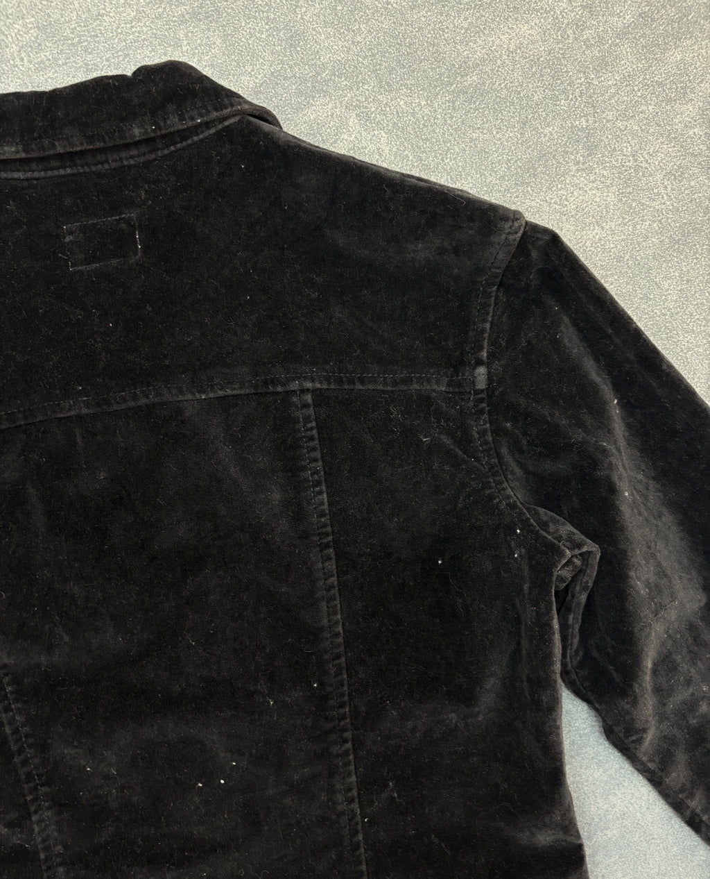 Calvin Klein Jeans Black Velvet Jacket