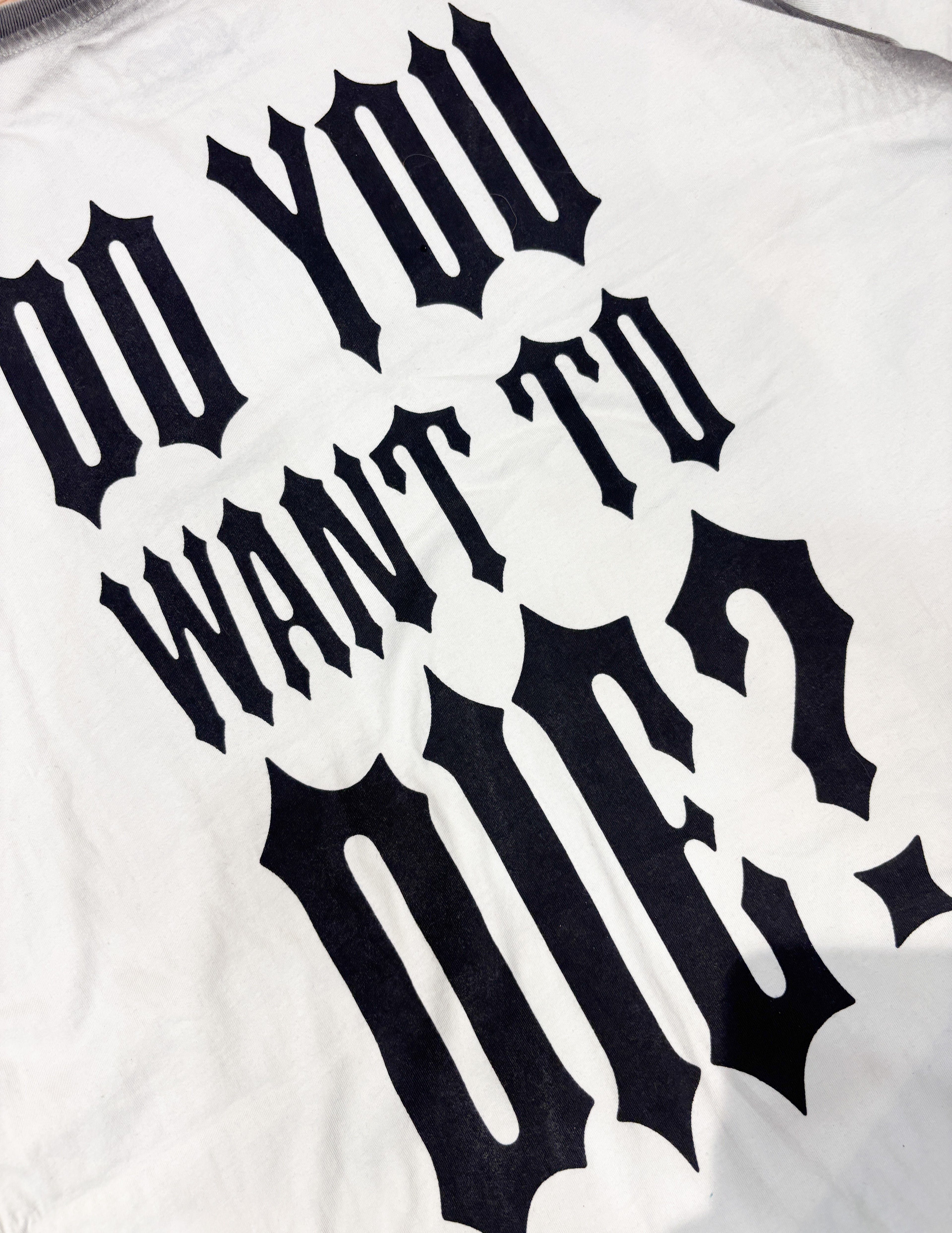 Slayer Do You Want To Die Printed Black Tee