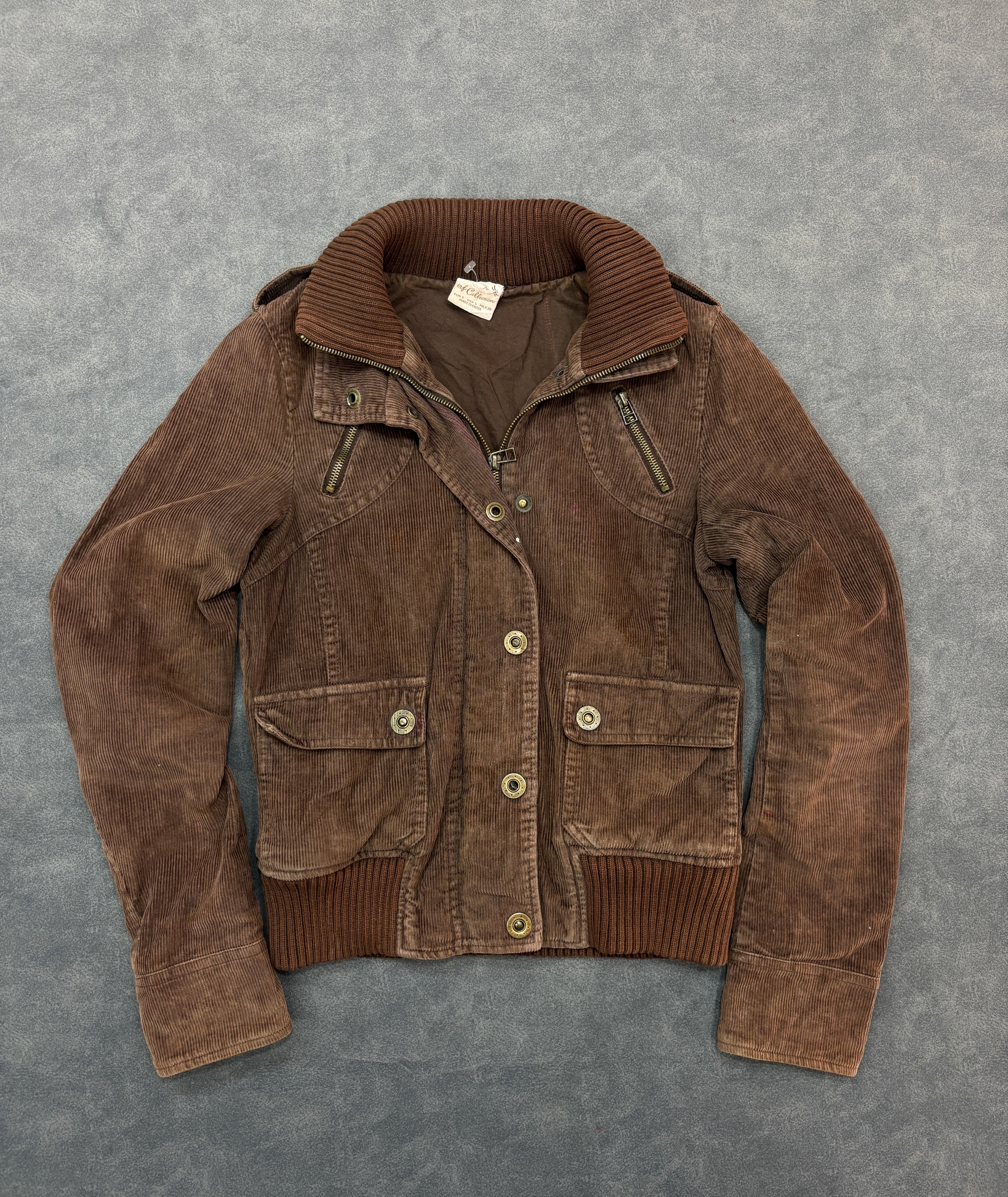 TGF Collection Brown Corduroy Jacket
