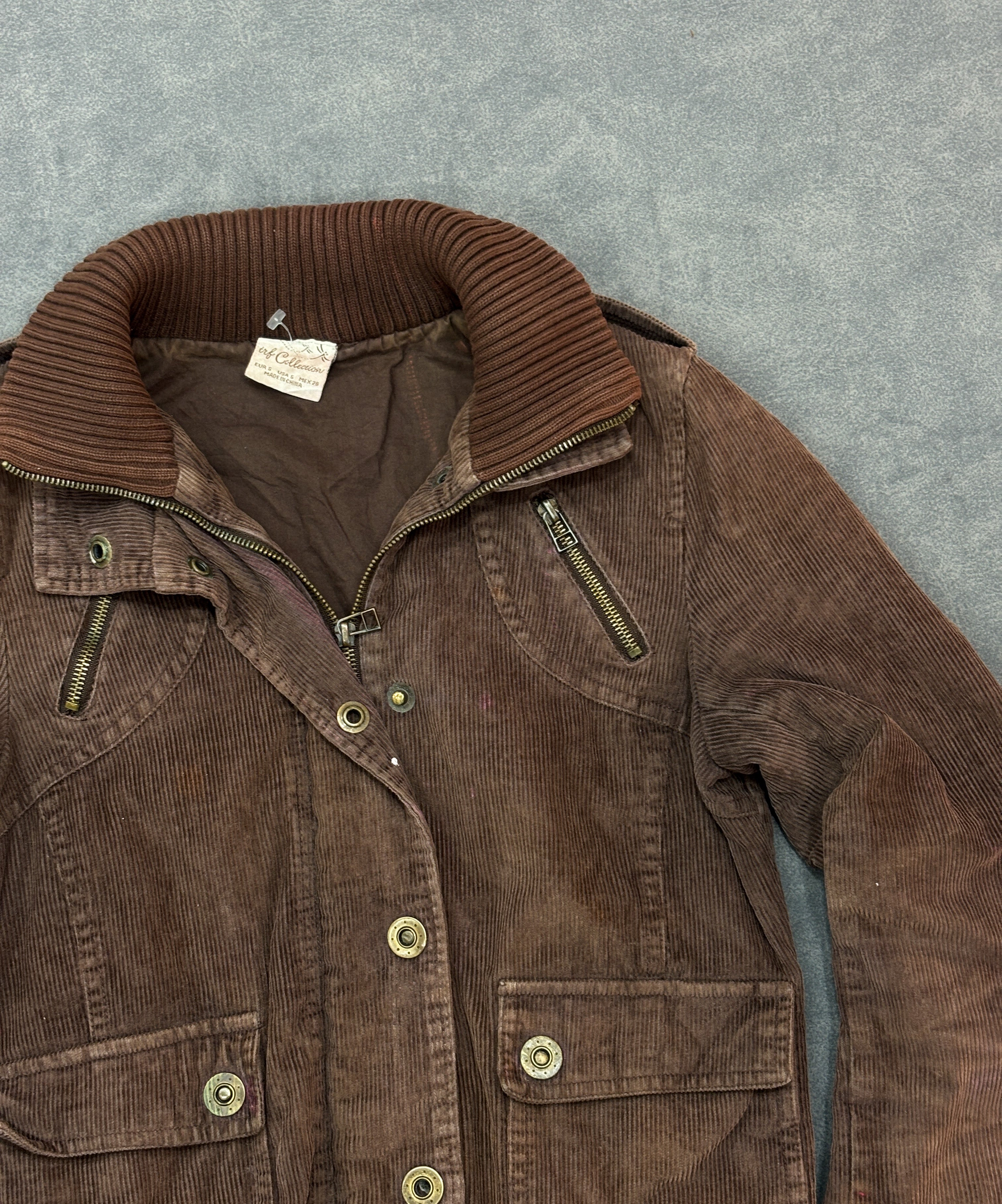 TGF Collection Brown Corduroy Jacket