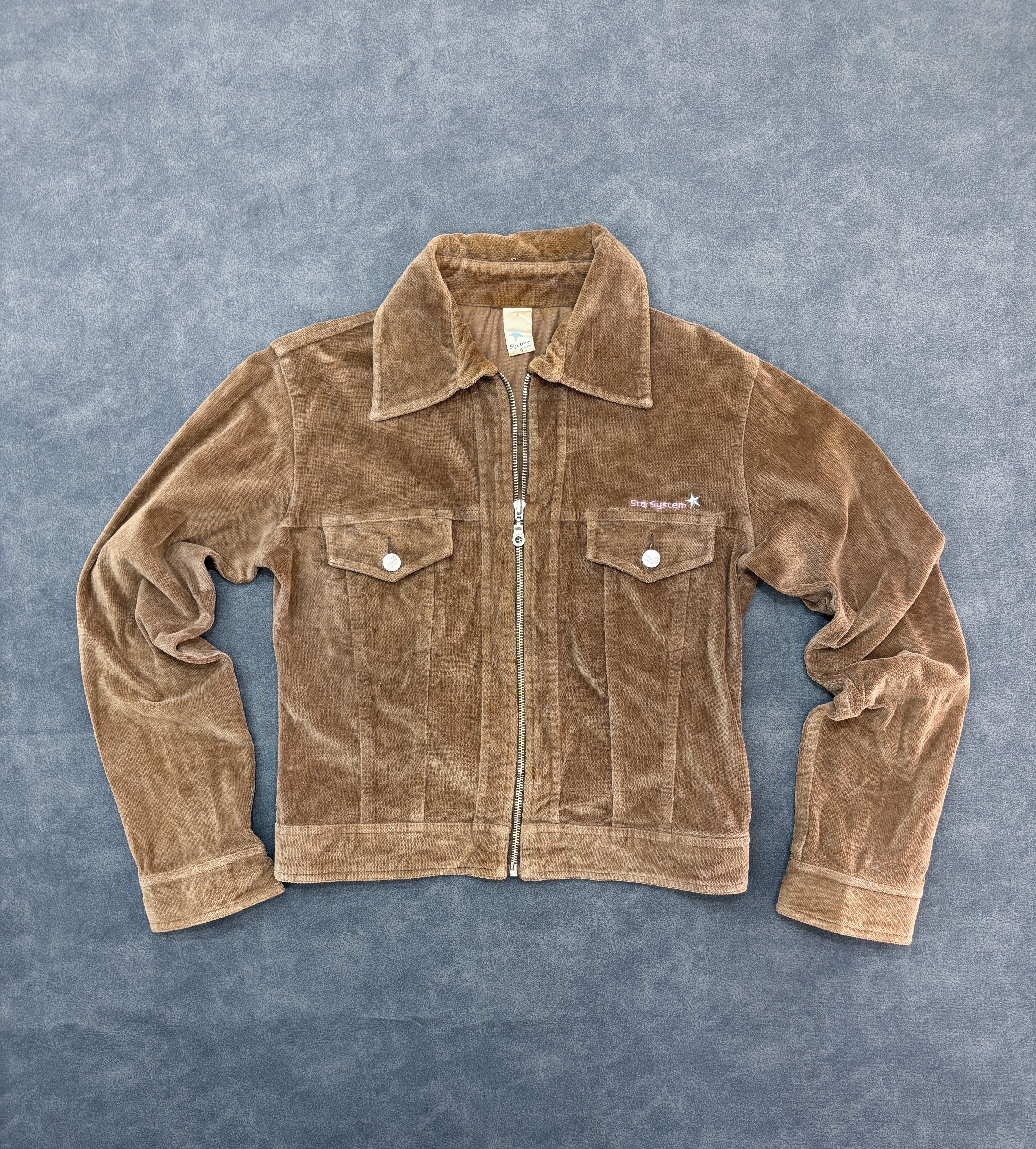 Stay System Brown Corduroy Jacket