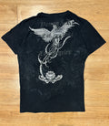 Much More Young and Rich Est. 1984 Printed Black Tee