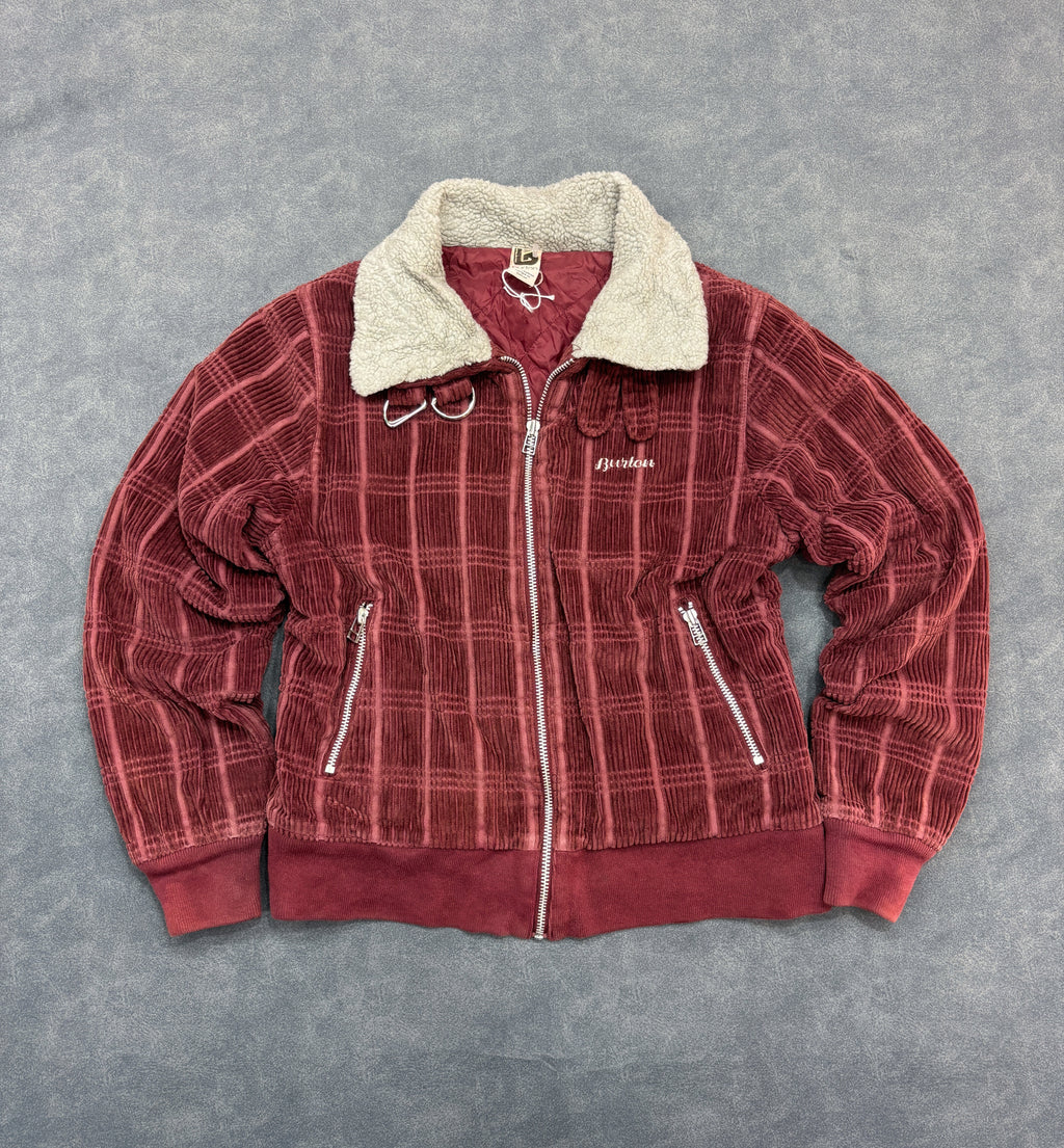 Burton Burgundy Corduroy Jacket