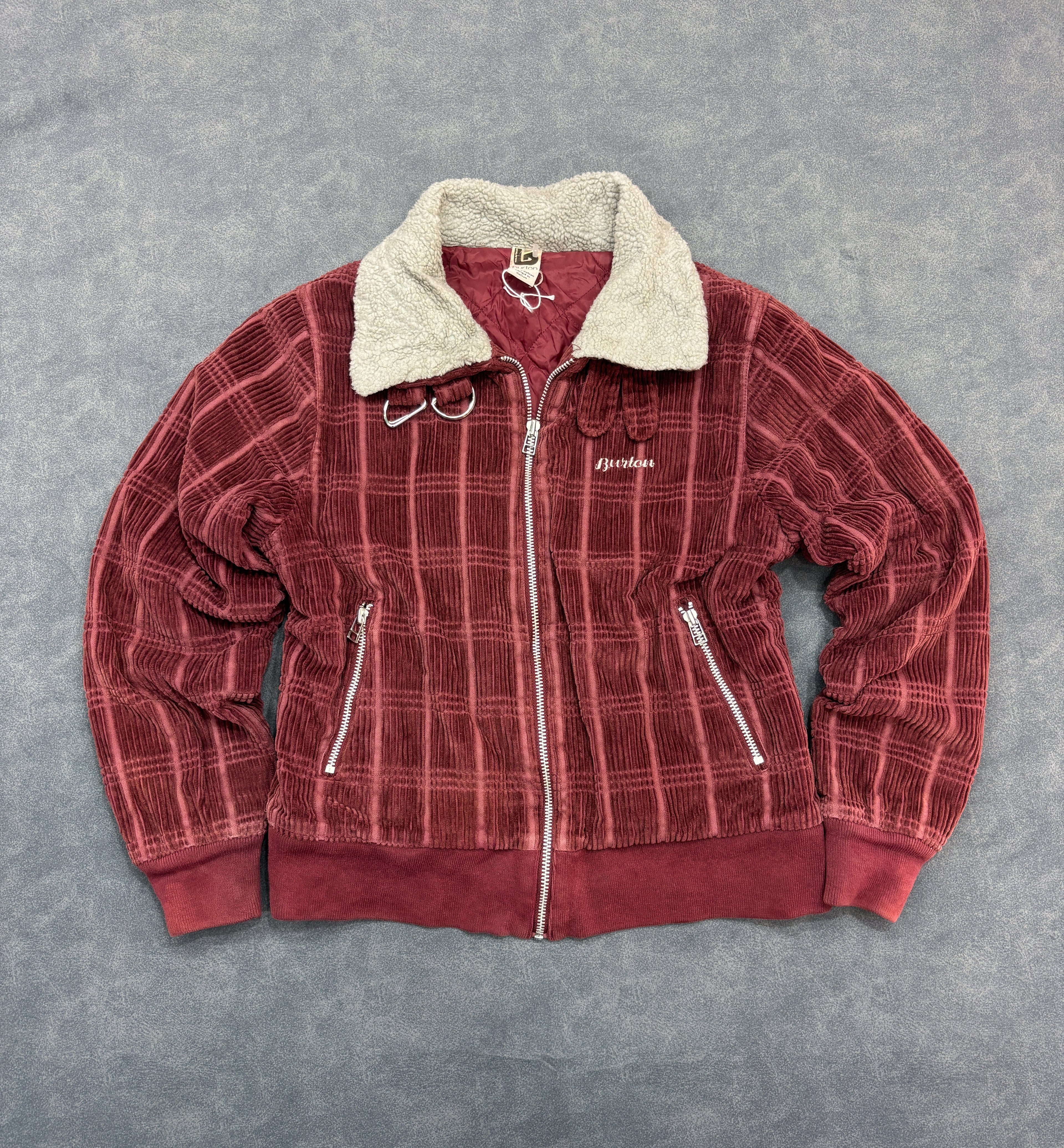 Burton Burgundy Corduroy Jacket