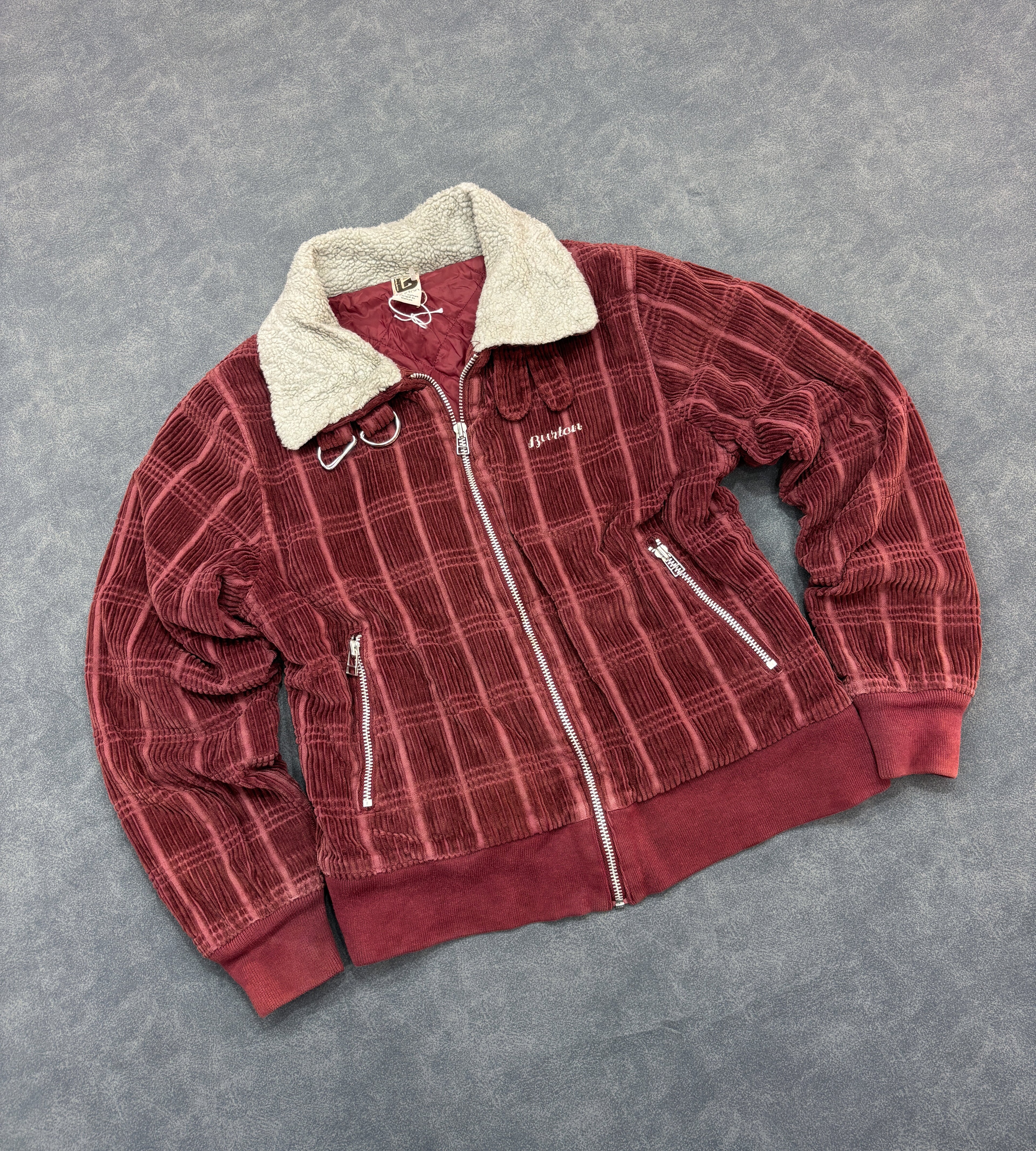 Burton Burgundy Corduroy Jacket