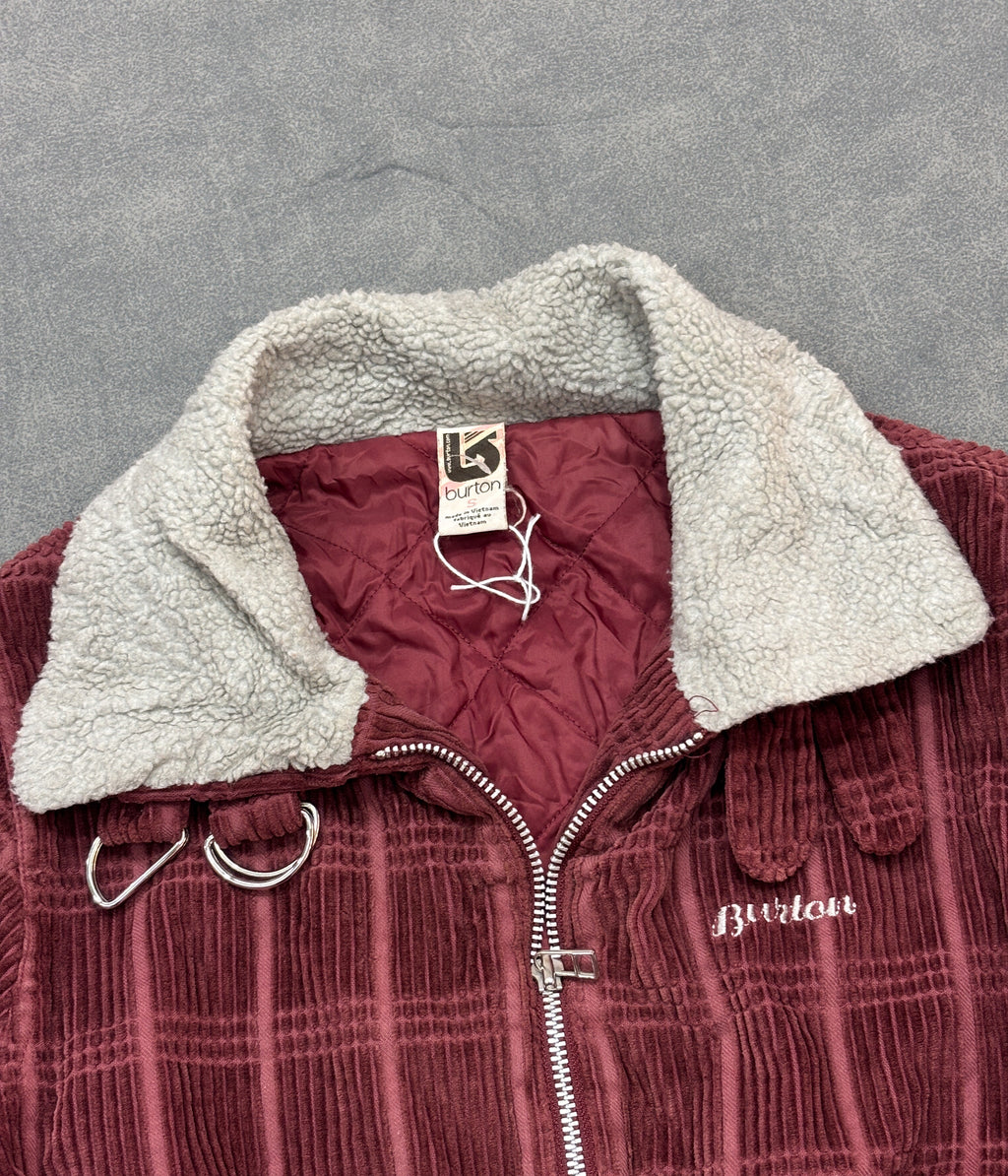Burton Burgundy Corduroy Jacket