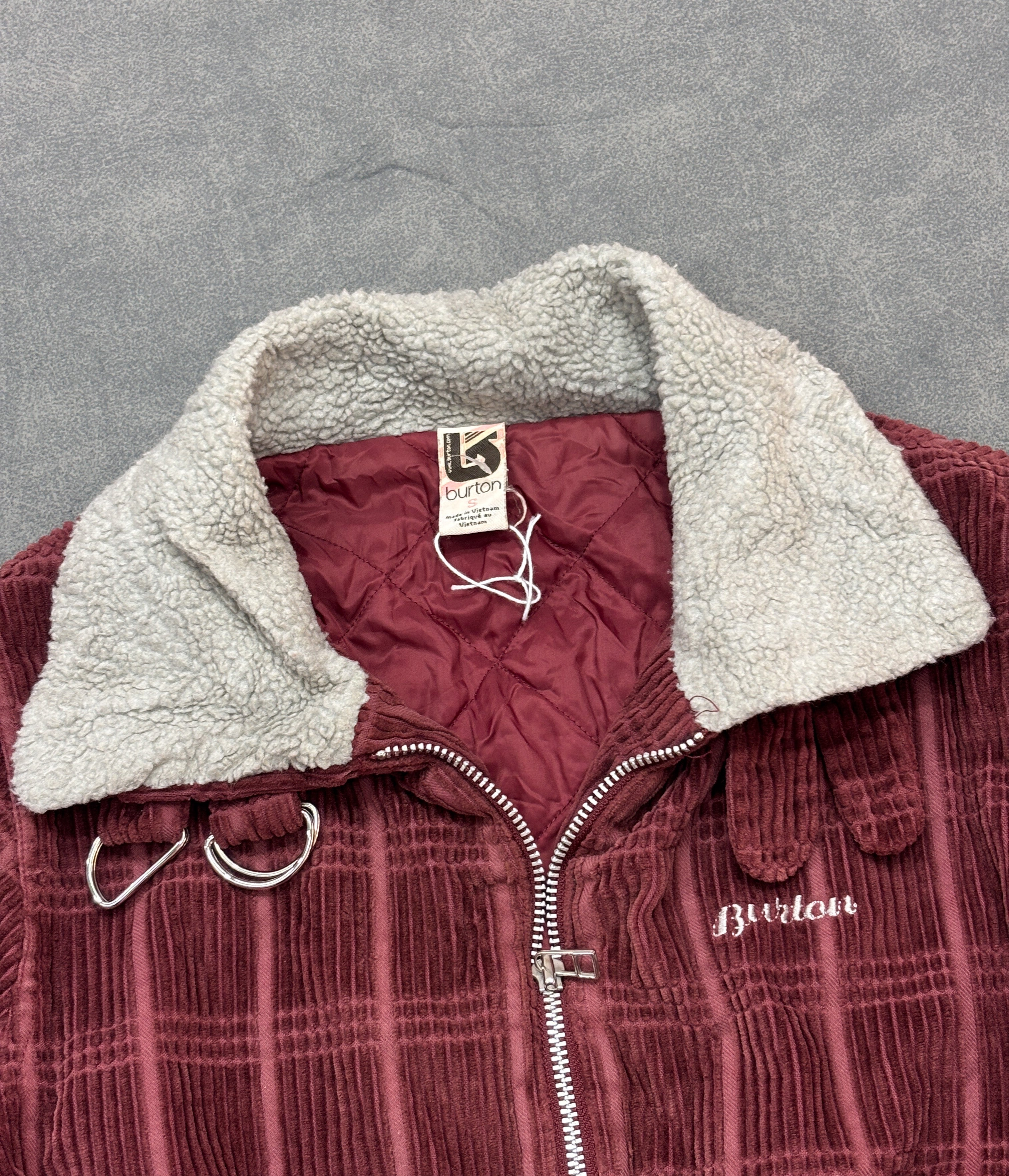 Burton Burgundy Corduroy Jacket