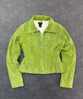 Wet Seal Lime Green Corduroy Jacket