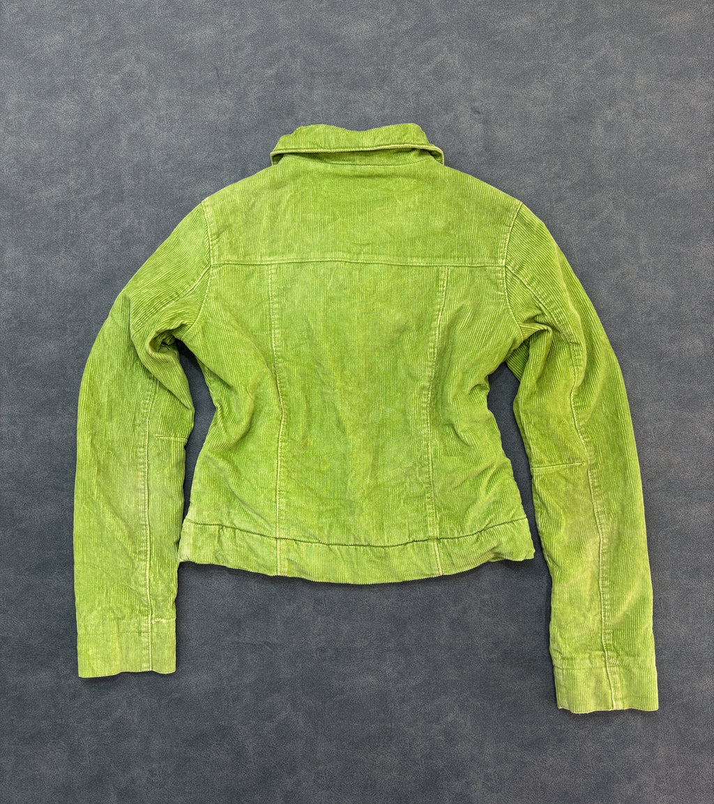 Wet Seal Lime Green Corduroy Jacket