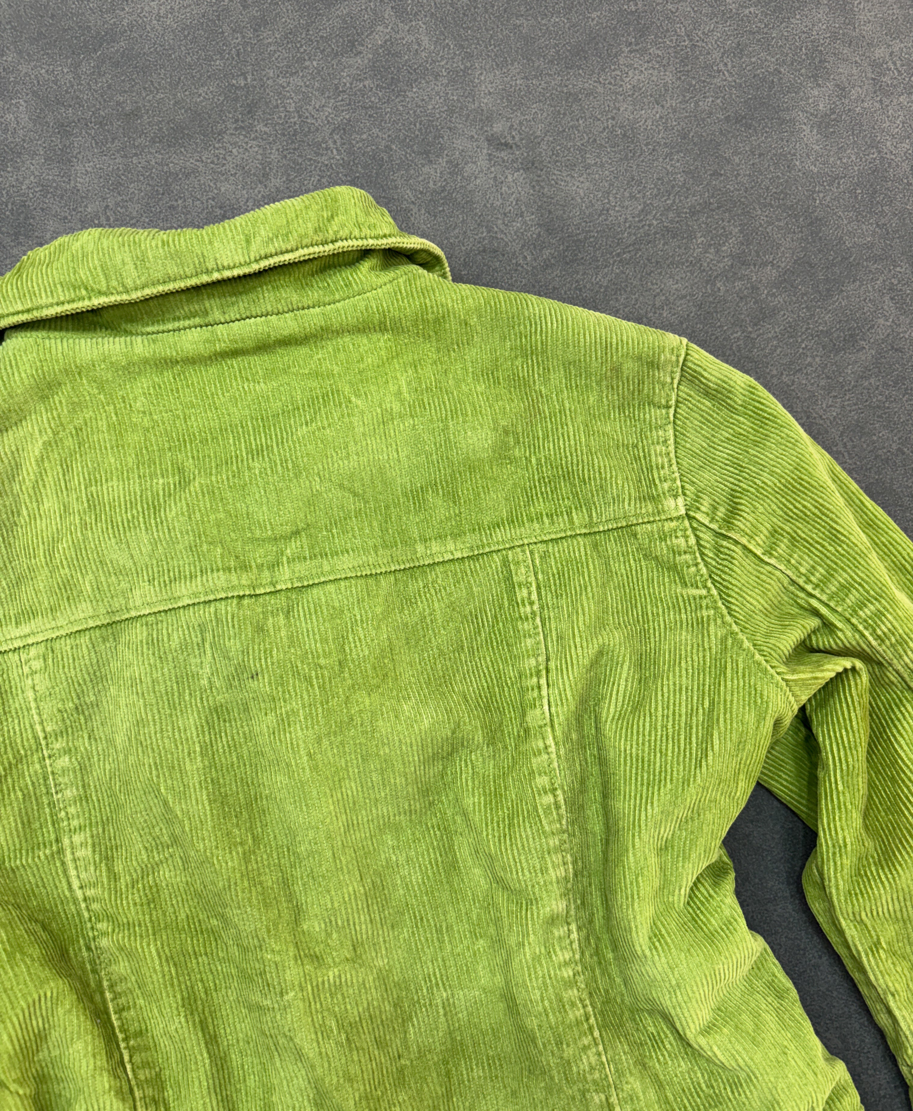 Wet Seal Lime Green Corduroy Jacket
