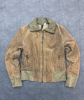 Brown Y2K Corduroy Jacket