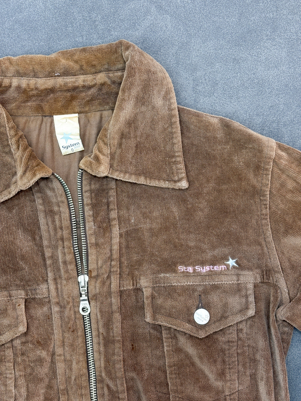 Stay System Brown Corduroy Jacket