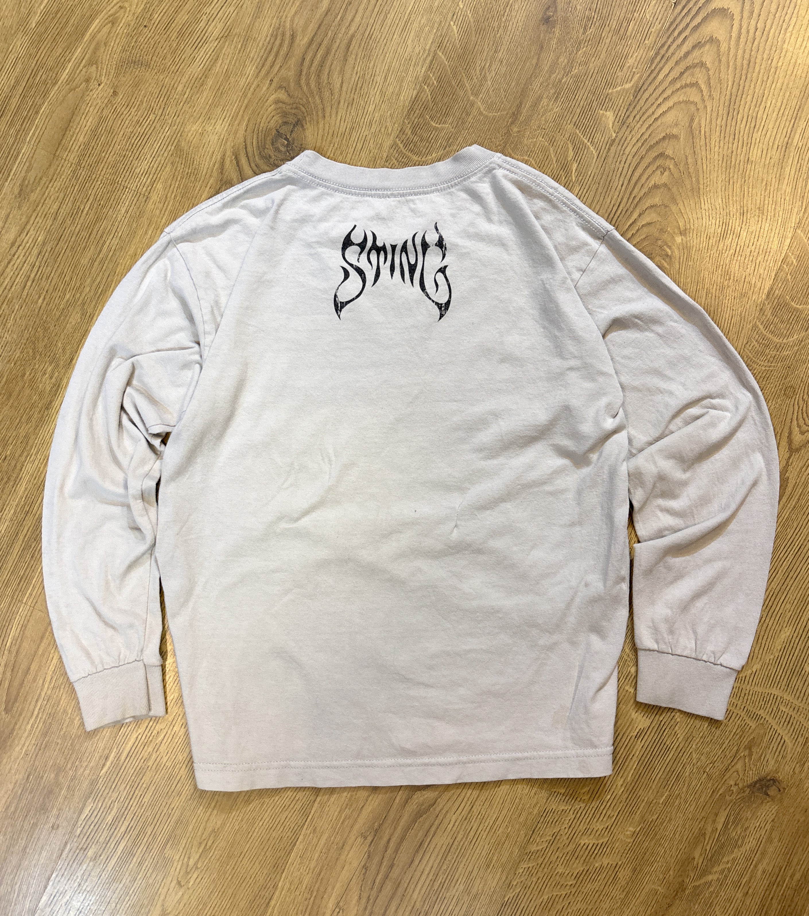 WWE Sting Authentic Youth Y2K White Full Sleeve