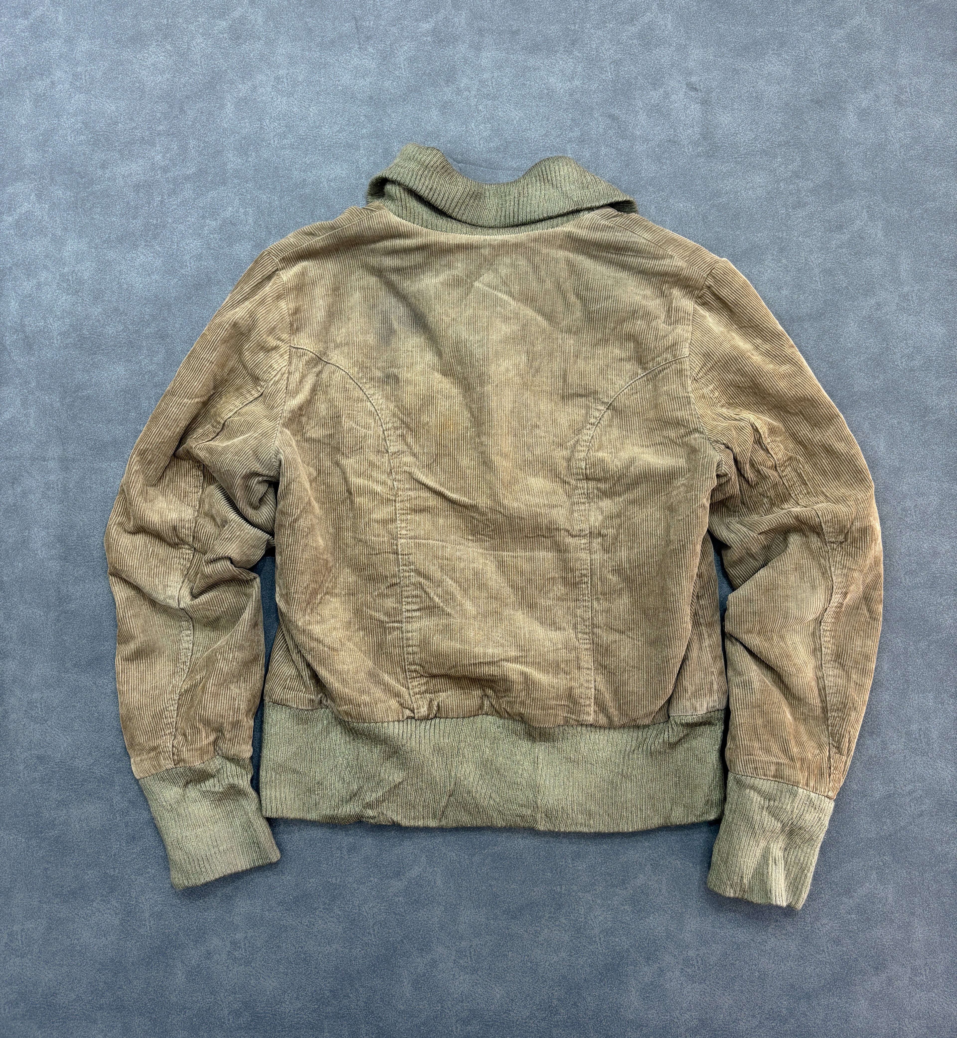 Brown Y2K Corduroy Jacket