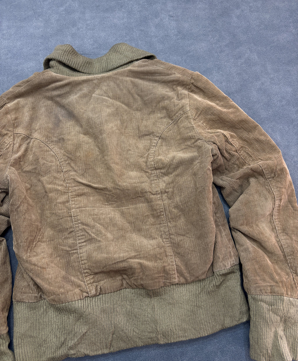 Brown Y2K Corduroy Jacket