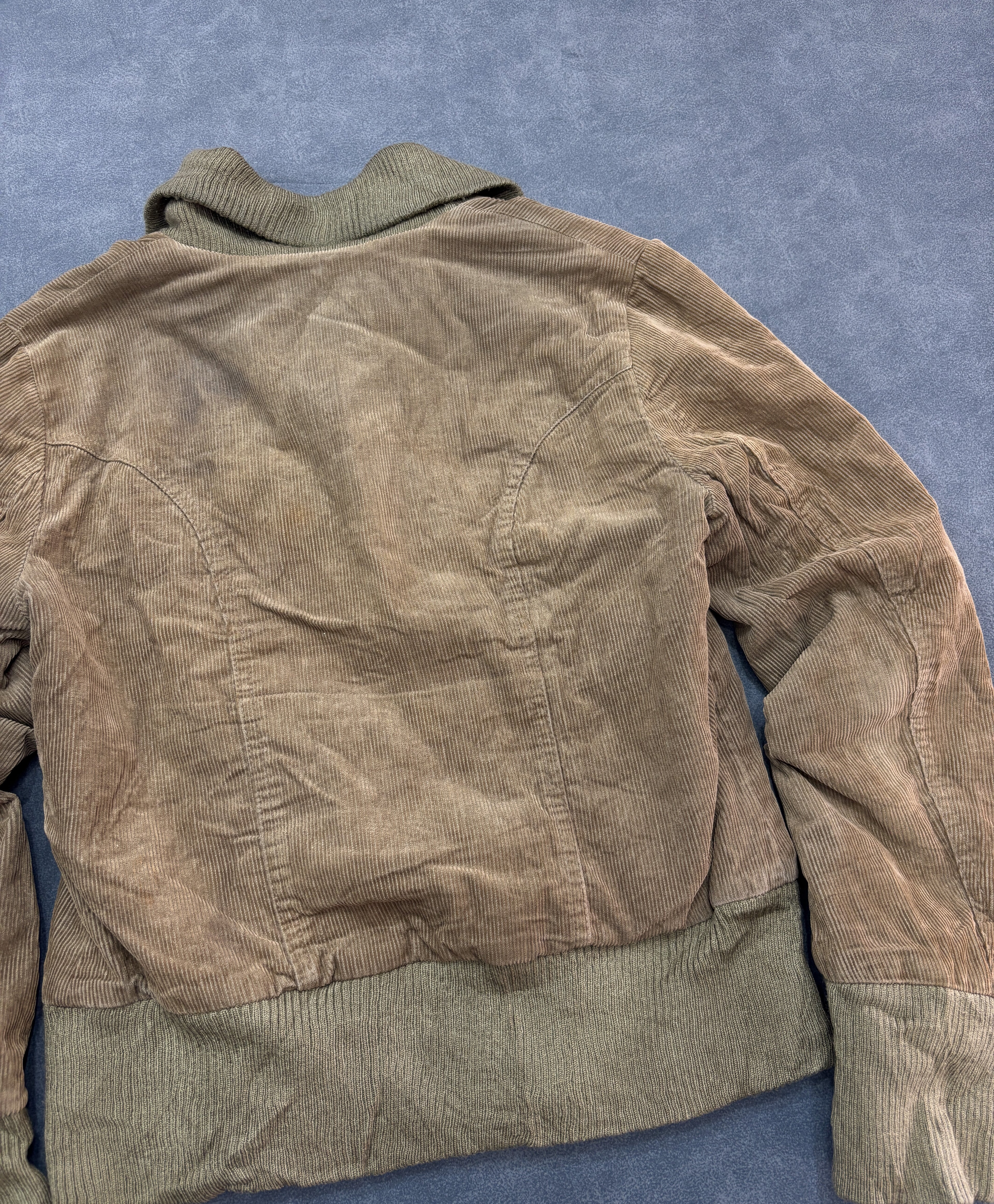 Brown Y2K Corduroy Jacket