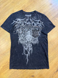 Buckaroo Y2K Gothic Grey Washed Tee